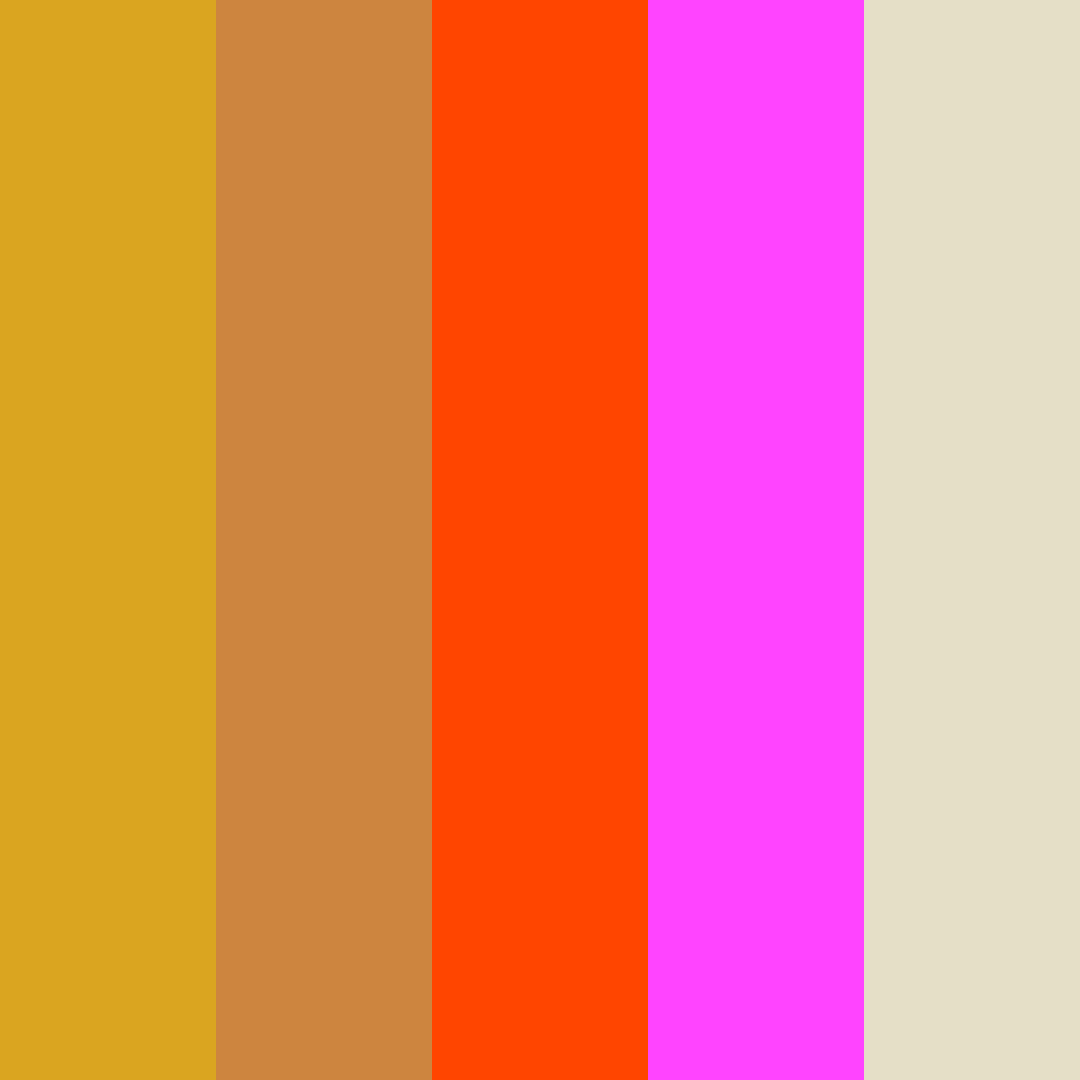 Download medieval autumn warm fuschia beige brown color palette PNG image (square)