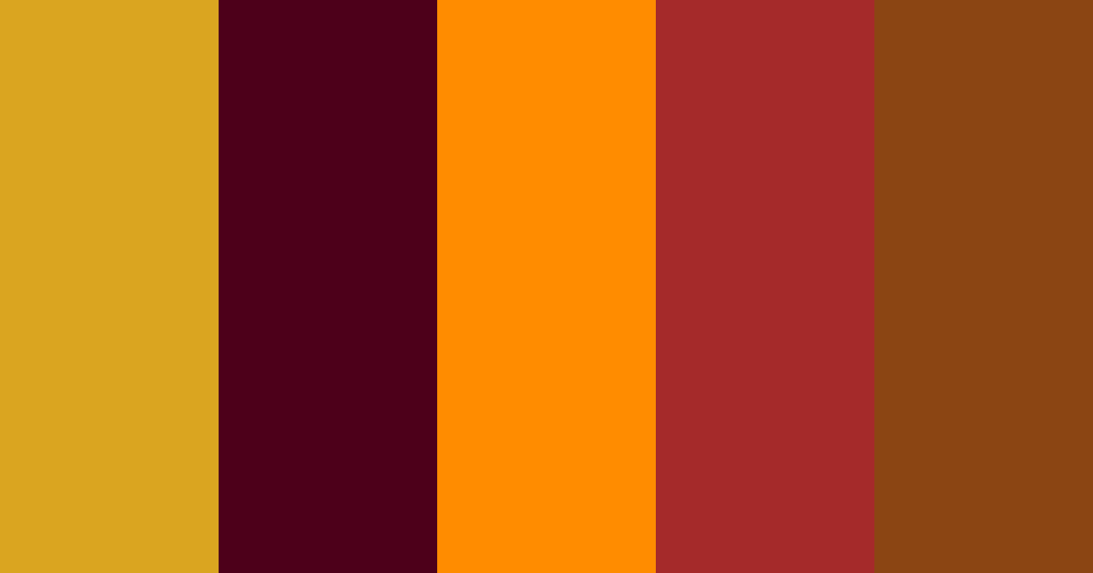 Download medievale borgogna ambra color palette PNG image (landscape)
