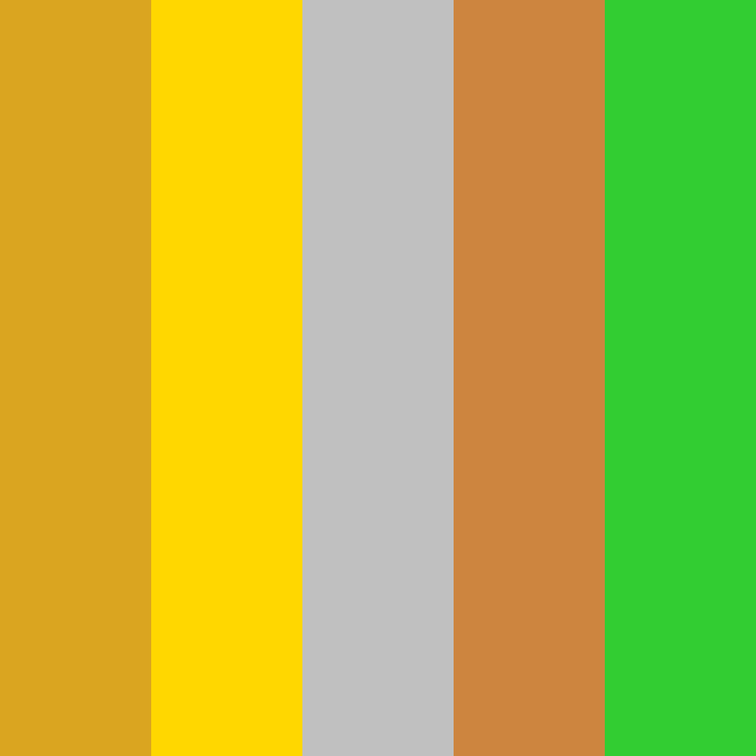 Download medieval sunset neutral fall green red color palette PNG image (square)