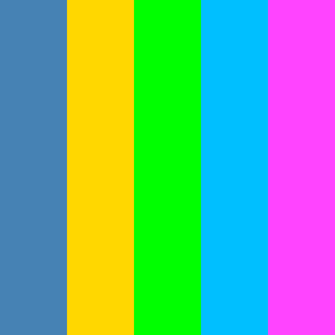 Download mezzanotte tramonto arcobaleno estate fucsia albicocca lavanda color palette PNG image (square)