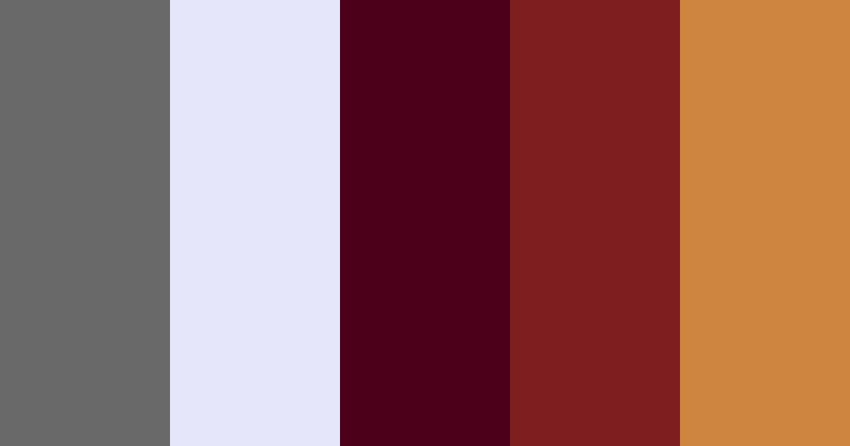 Download modern pastel burgundy auburn autumn color palette PNG image (landscape)
