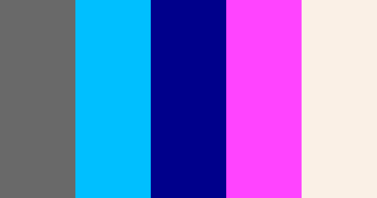 Download moderno estate blu fucsia crema lillà monocromatico color palette PNG image (landscape)