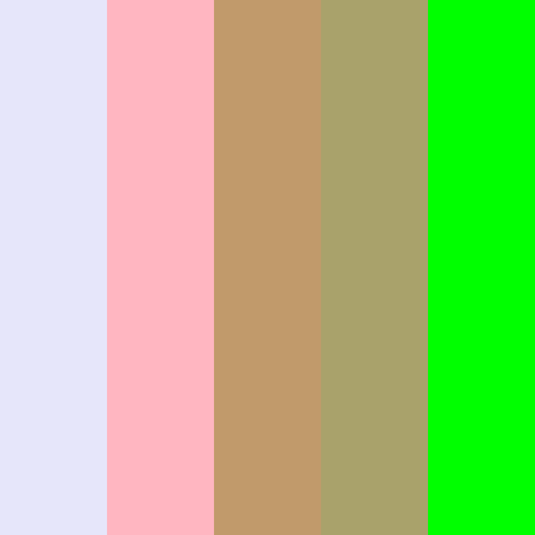 Moon Spring Tan Sage Rainbow Lilac Color Palettes - ColorMagic