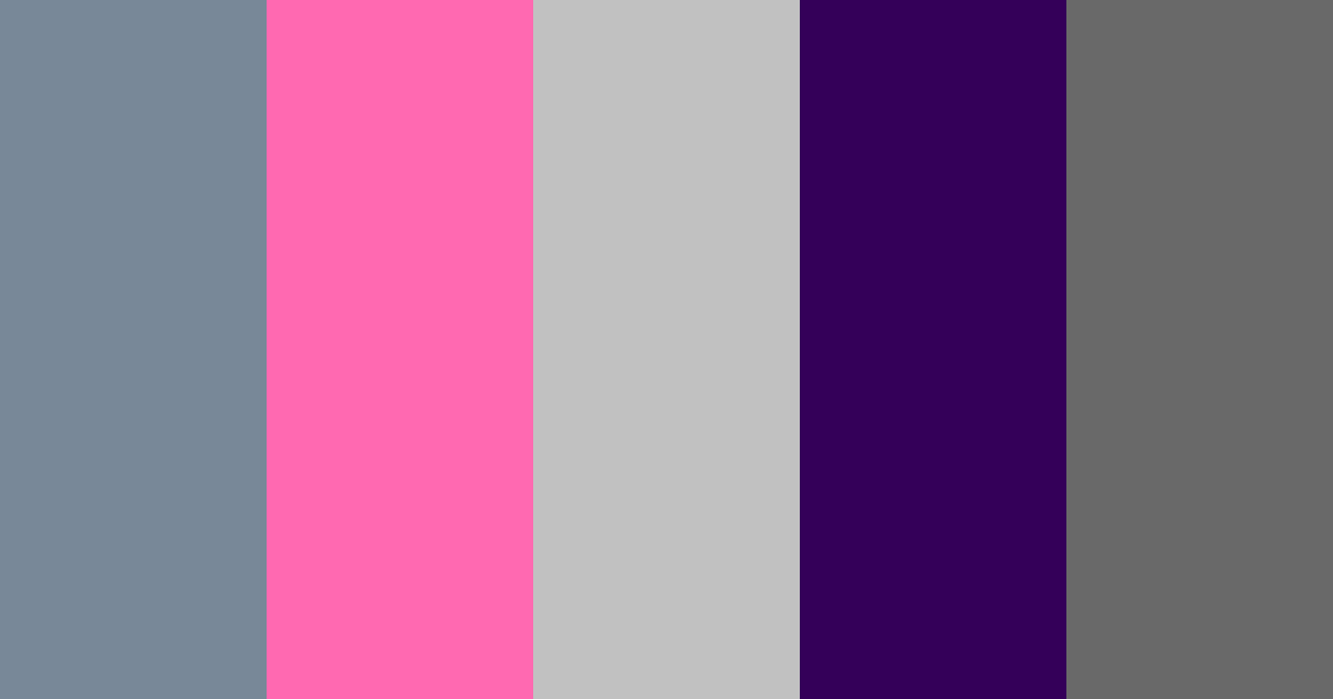 Download apagado estético gris índigo color palette PNG image (landscape)