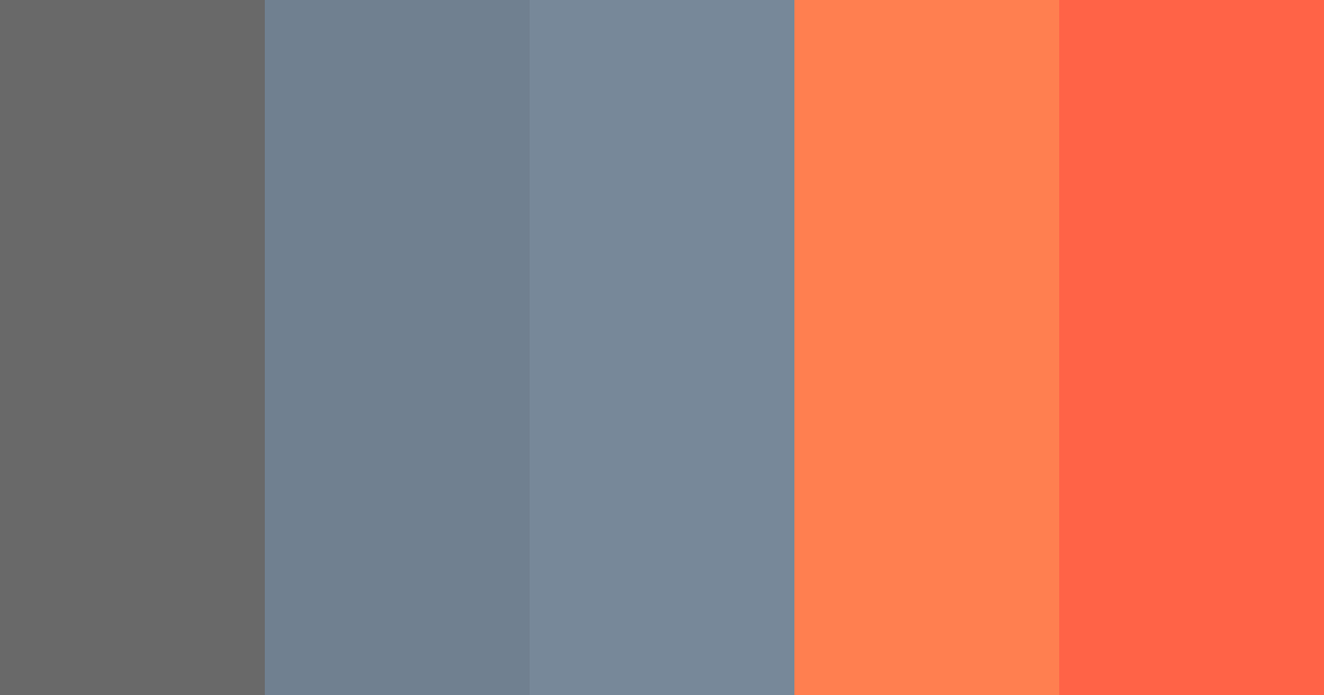 Download muted coral color palette PNG image (landscape)