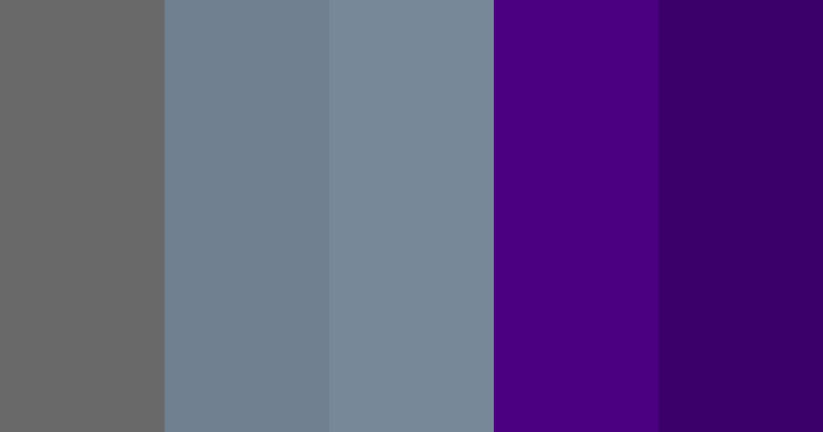 Download muted indigo color palette PNG image (landscape)