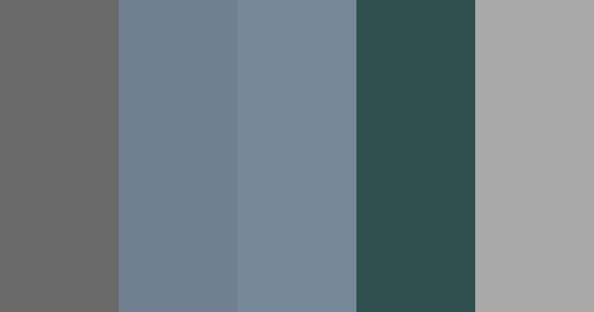 Muted color palette