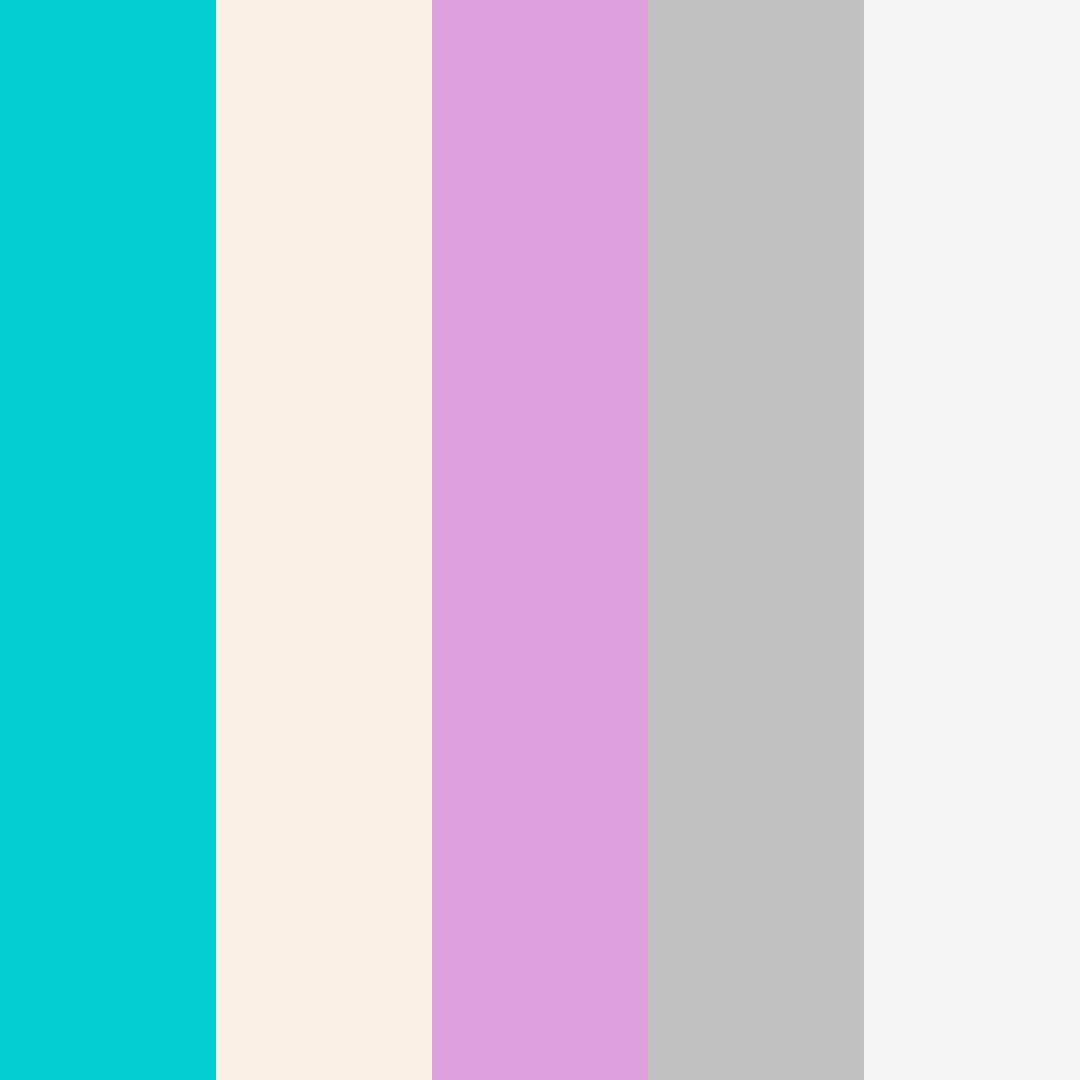 Download ocean cream violet gray white deep color palette PNG image (square)