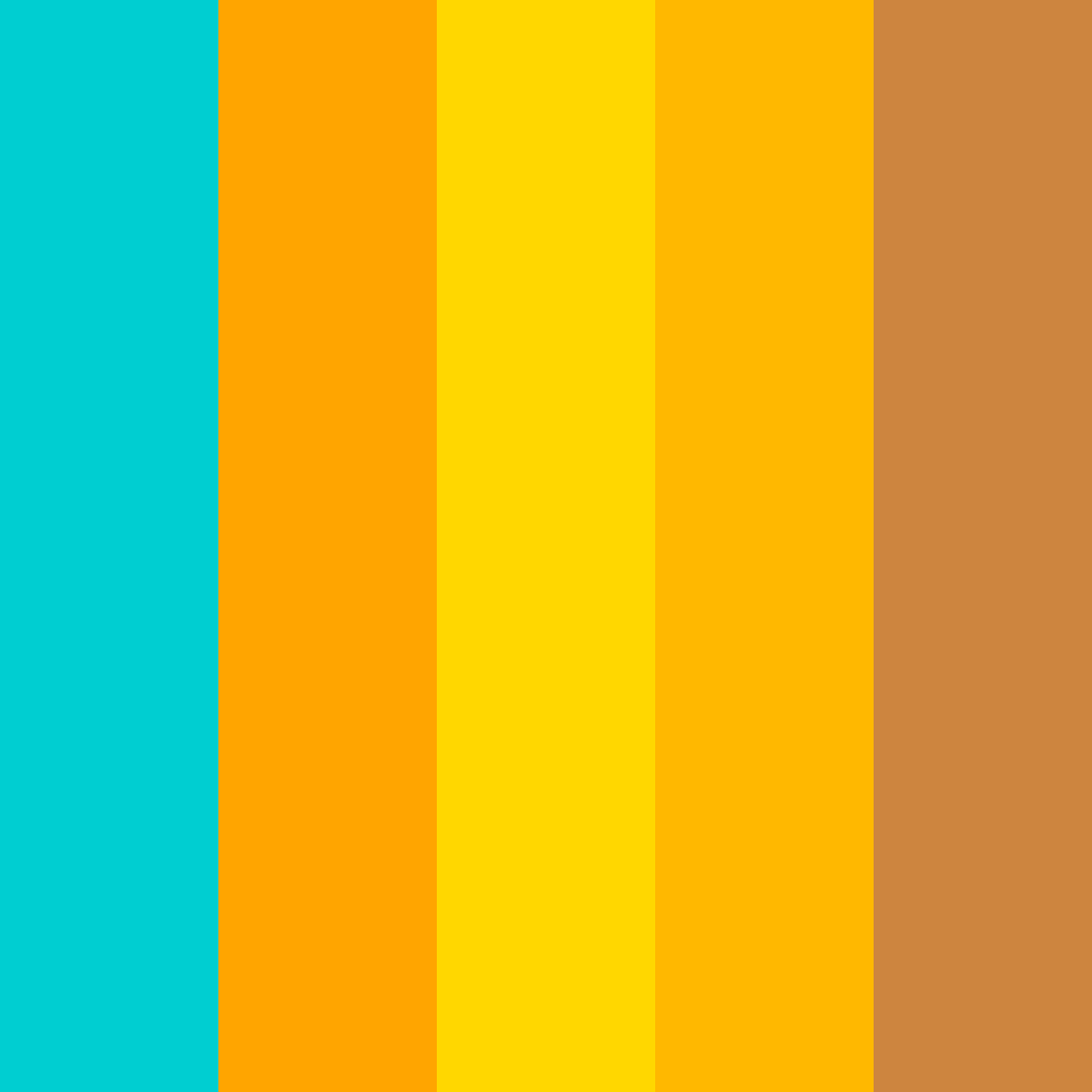 Download ocean sun sunset gold autumn tan beige warm color palette PNG image (square)