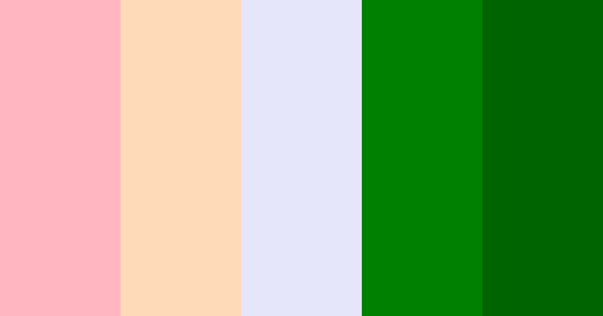 Download pastel verde color palette PNG image (landscape)