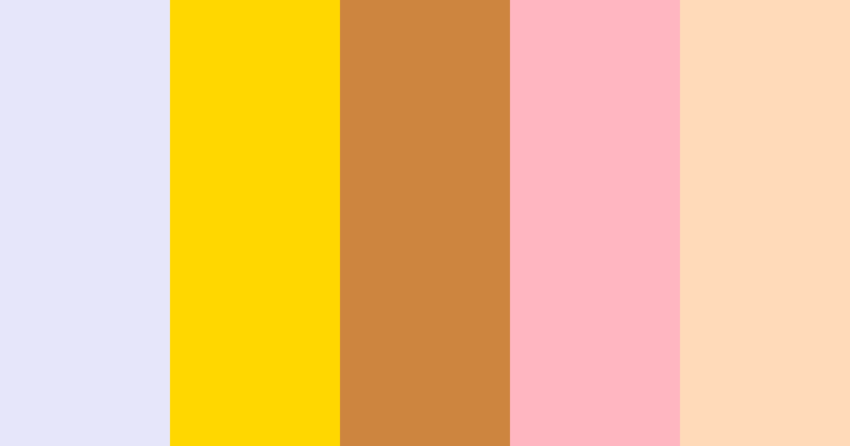 Download pastel retro autumn color palette PNG image (landscape)