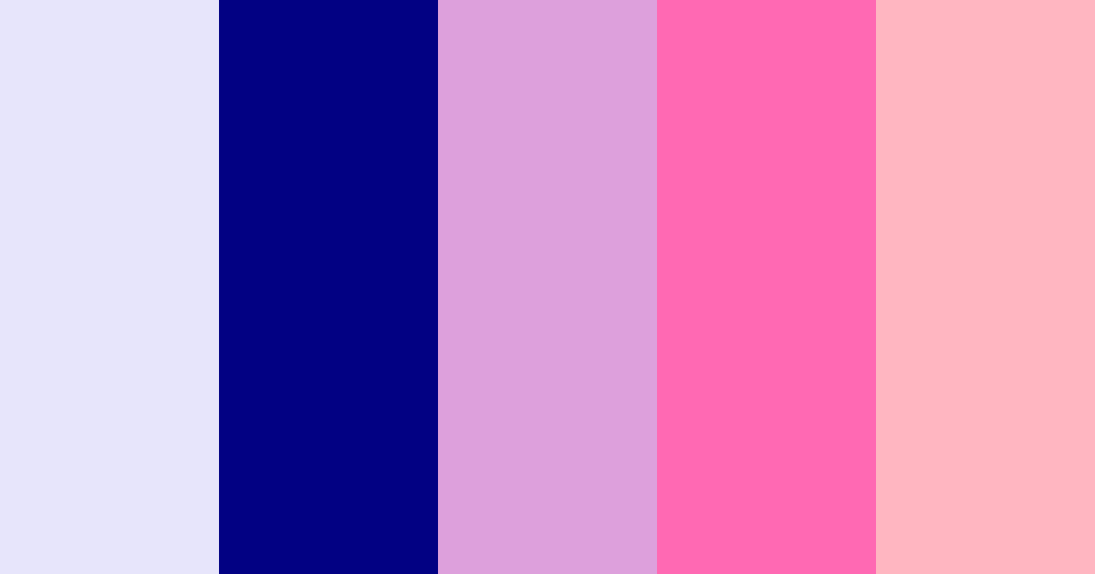 Download pastel real lavanda rosa color palette PNG image (landscape)