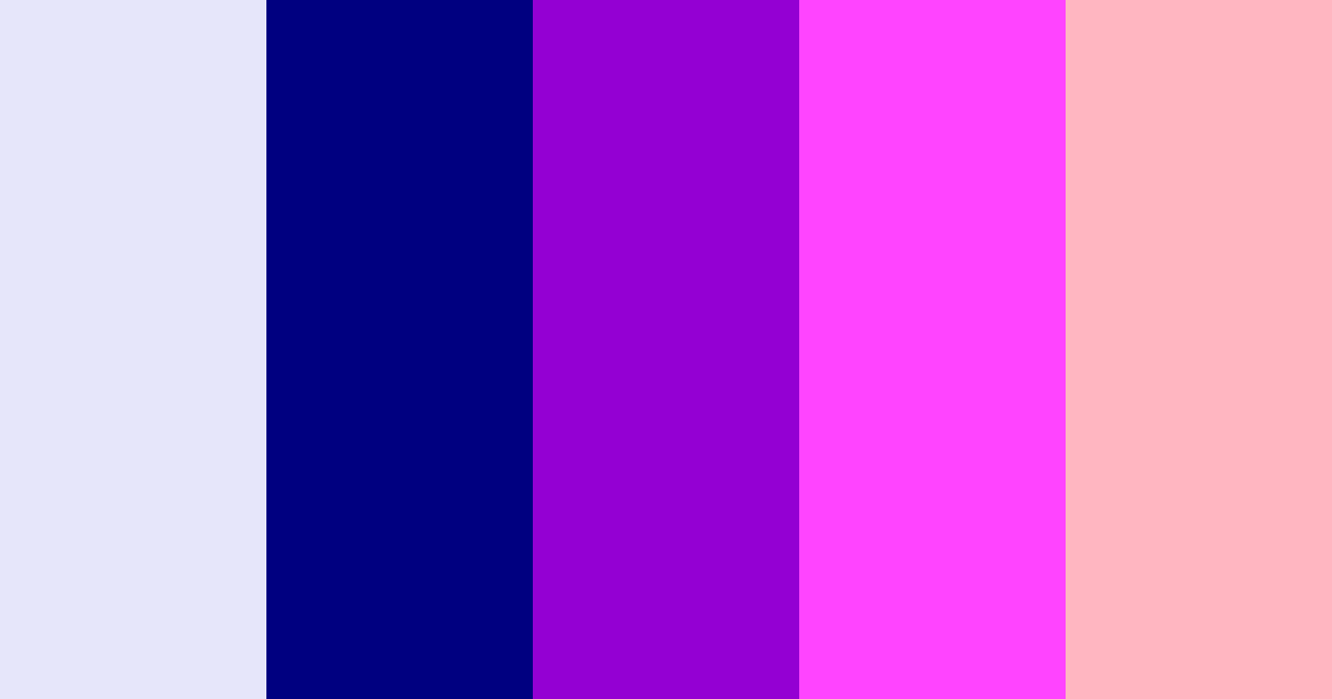 Download pastel real morado magenta color palette PNG image (landscape)