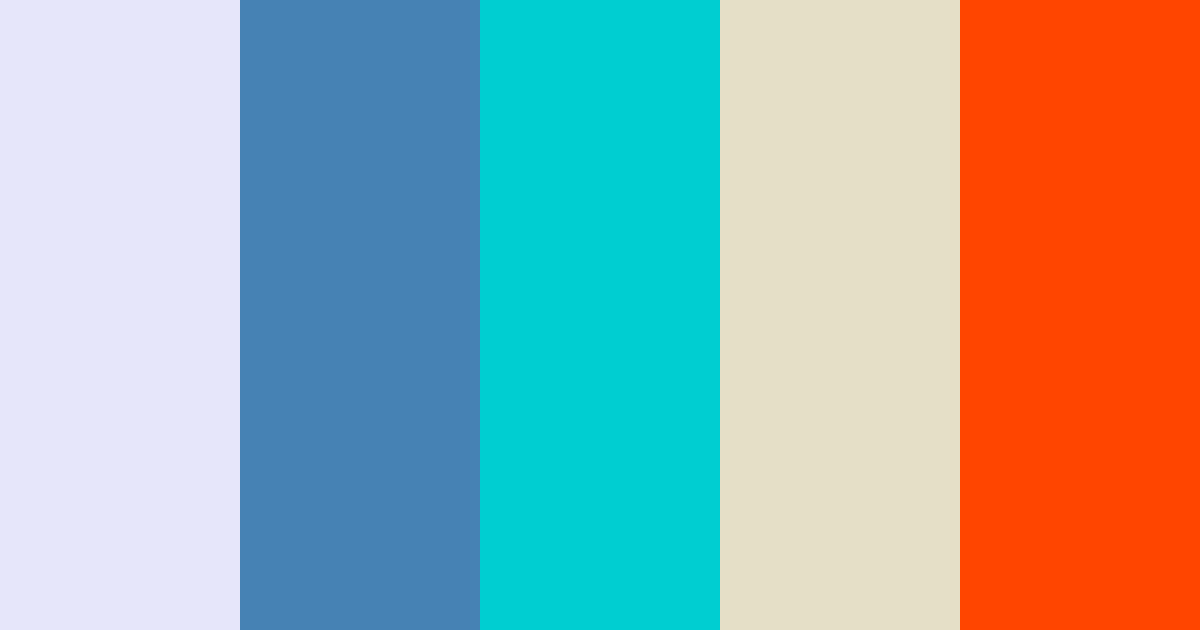 Download pastel space turquoise beige coral teal color palette PNG image (landscape)