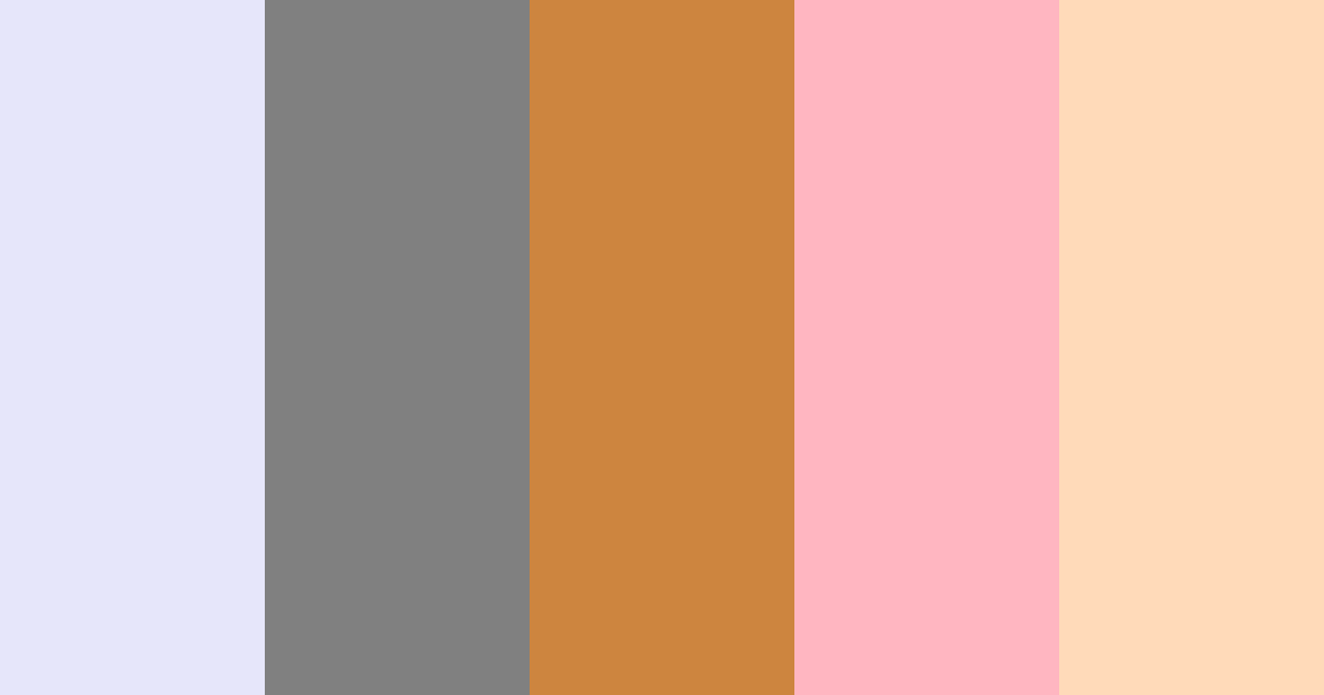 Download pastel vintage otoño color palette PNG image (landscape)