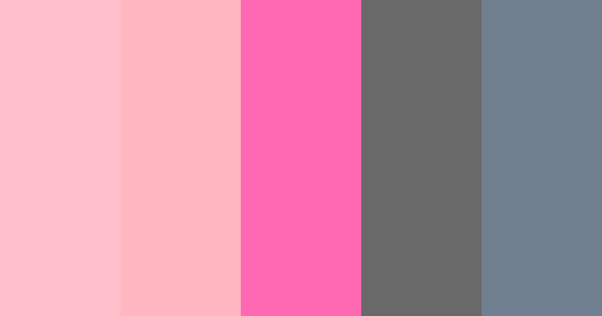 Pink Muted Color Palettes - ColorMagic
