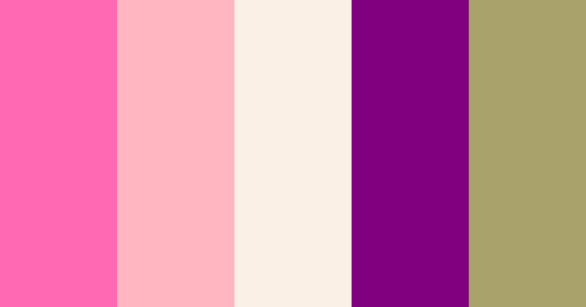 Pink Spring Cream Deep Sage Gold Coral Metal Crimson Red Color Palettes ...