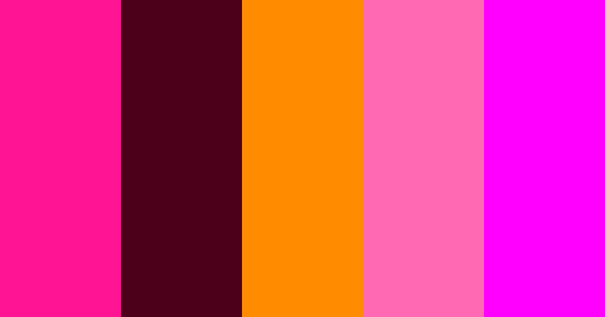 Download psichedelico borgogna ambra vivace color palette PNG image (landscape)