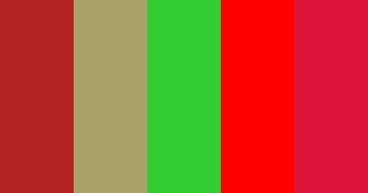 Download red sage green color palette PNG image (landscape)