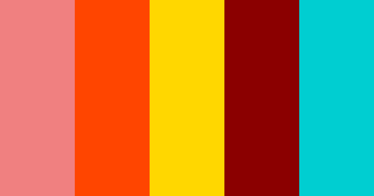 Retro color palette