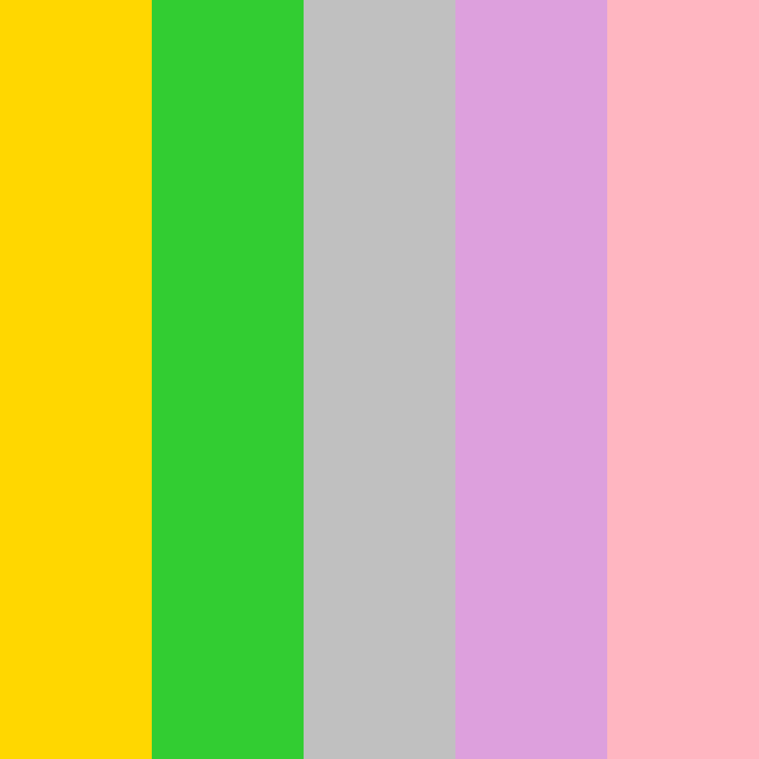 Download retrò verde neutro viola primavera fucsia color palette PNG image (square)