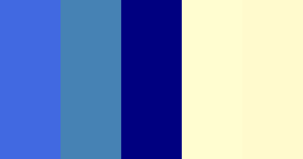 Download royal cream color palette PNG image (landscape)