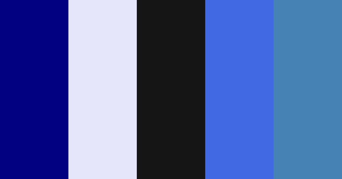 Download royal pastel black color palette PNG image (landscape)