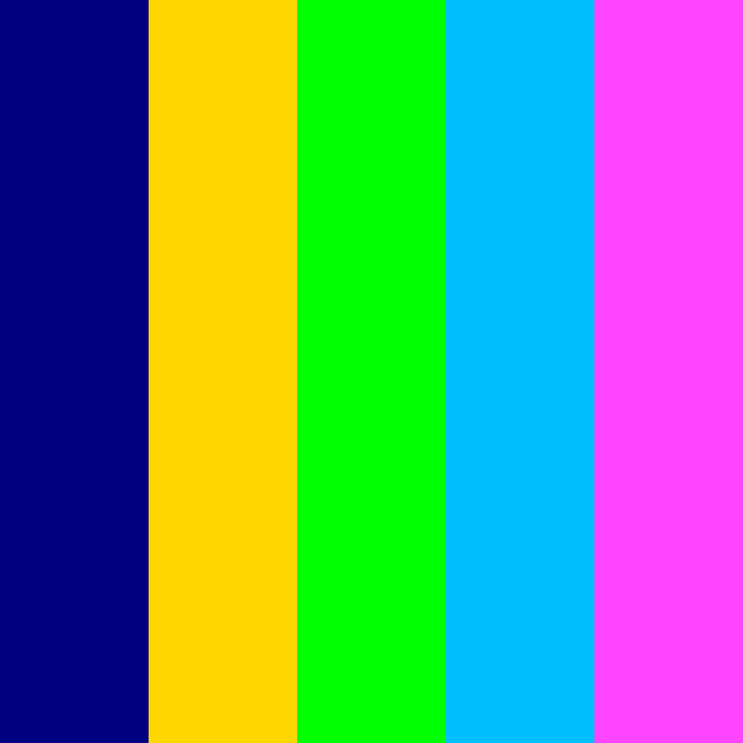 Download reale tramonto arcobaleno estate fucsia albicocca lavanda color palette PNG image (square)