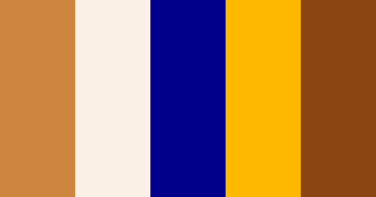 Download rustico crema blu oro color palette PNG image (landscape)