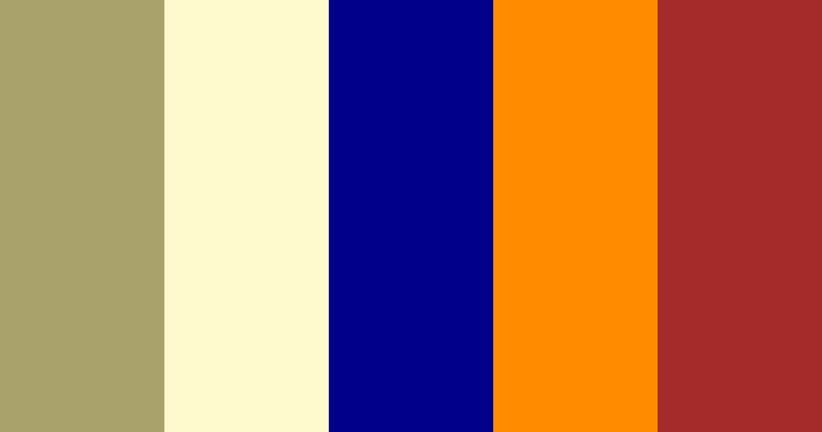 Download sage light blue amber crimson coral zombie color palette PNG image (landscape)