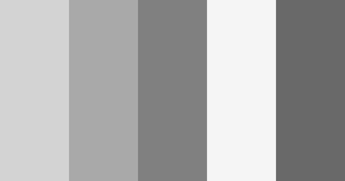 Scandinavian color palette