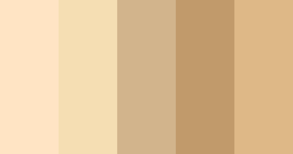Skin color palette
