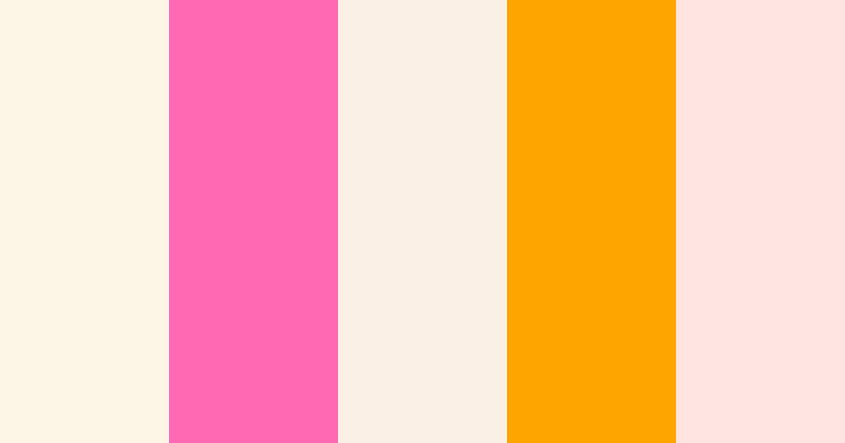 Download soft aesthetic cream yellow color palette PNG image (landscape)