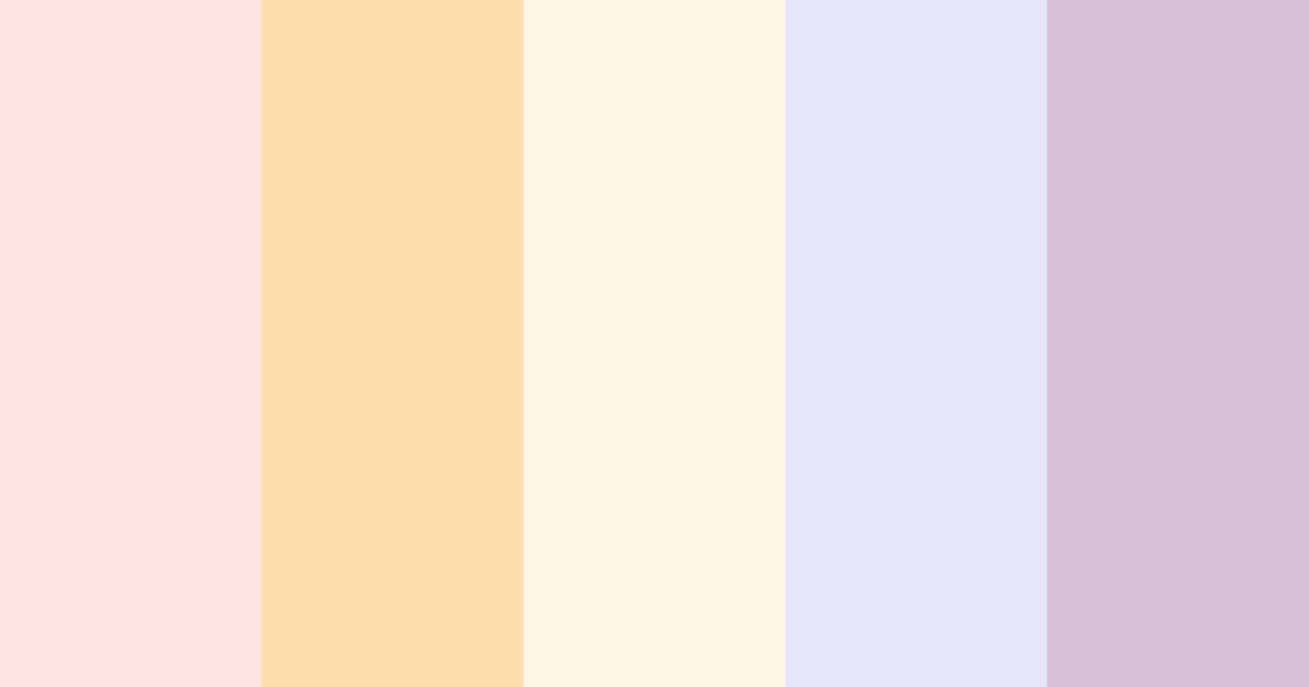 Download soft lavender color palette PNG image (landscape)