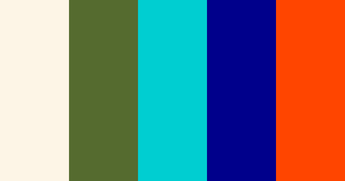Download suave naturaleza turquesa azul coral ámbar color palette PNG image (landscape)
