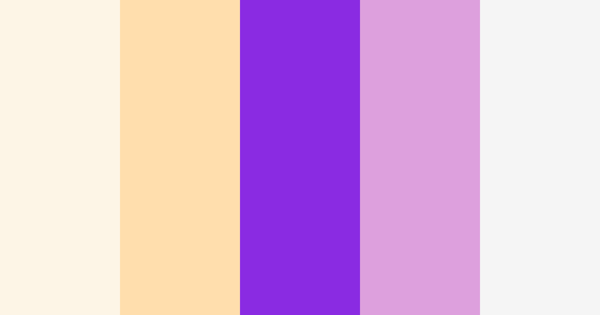 Download soft peach cyberpunk lavender white coral purple color palette PNG image (landscape)