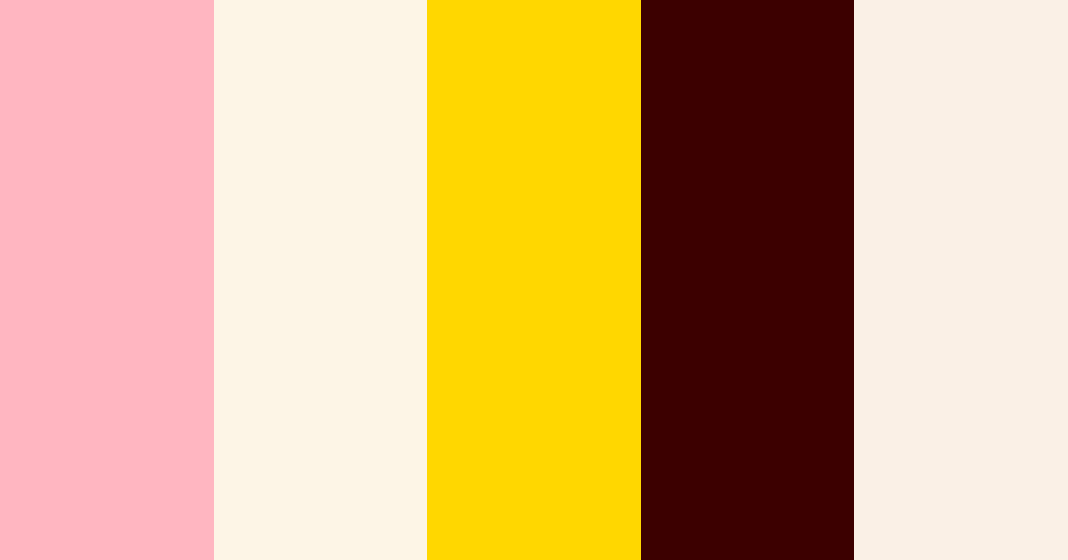 Download spring soft retro maroon cream auburn color palette PNG image (landscape)