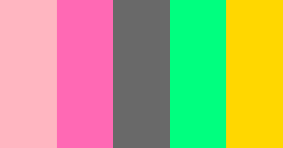 Download primavera vibrante moderno color palette PNG image (landscape)