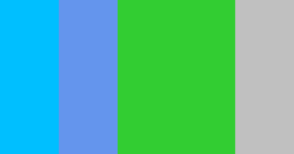 Download summer cool forest green gray color palette PNG image (landscape)
