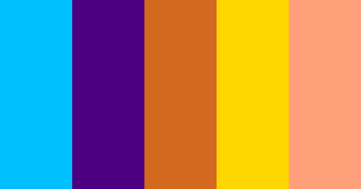 Download summer dark wood color palette PNG image (landscape)