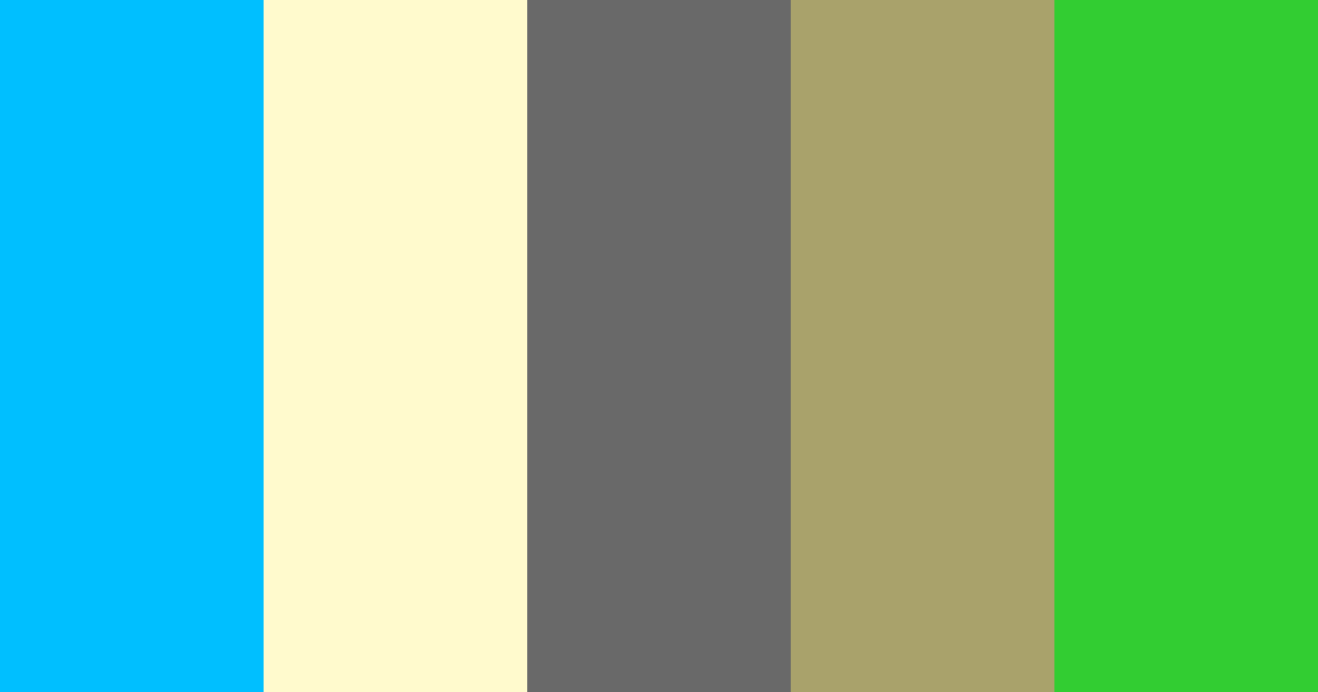 Download summer light modern sage green color palette PNG image (landscape)
