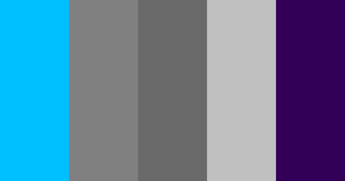 Download verano monocromático moderno gris índigo color palette PNG image (landscape)
