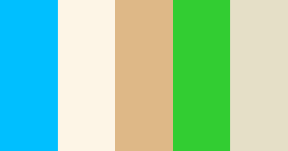 Download summer soft boho green beige color palette PNG image (landscape)
