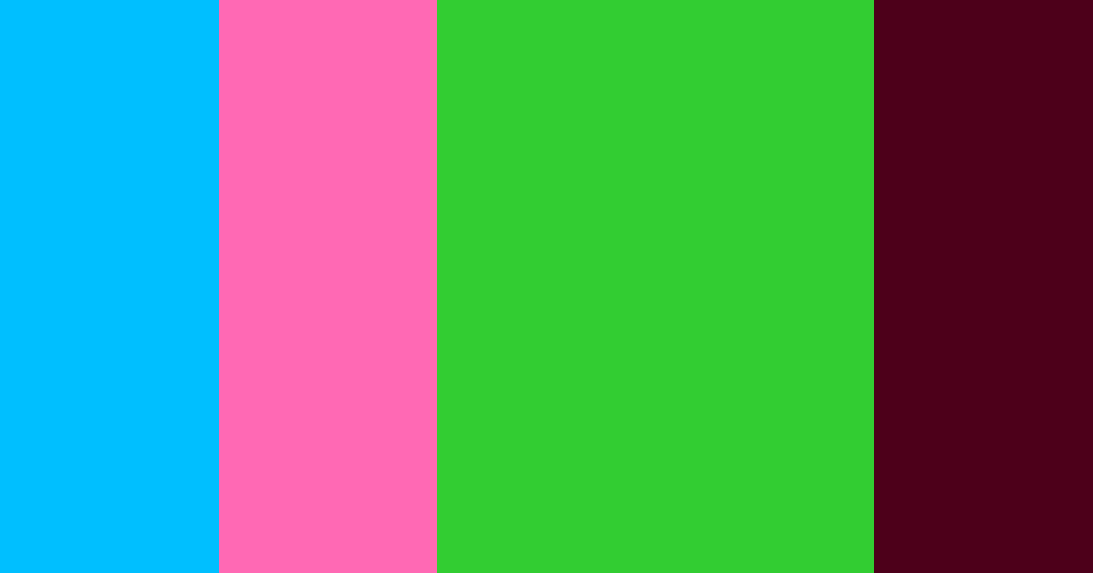 Download summer vibrant forest green burgundy color palette PNG image (landscape)