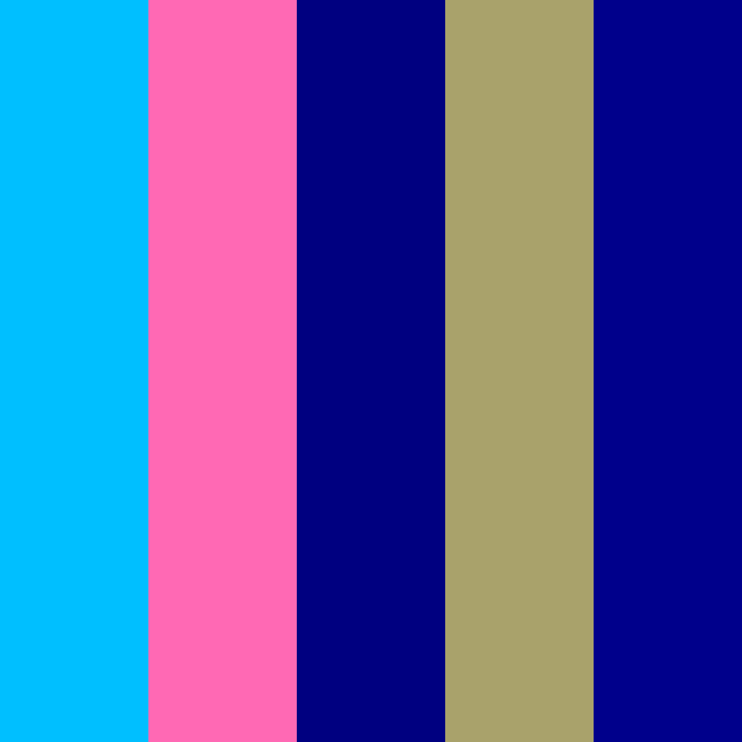 Download verano vibrante real salvia azul naranja color palette PNG image (square)