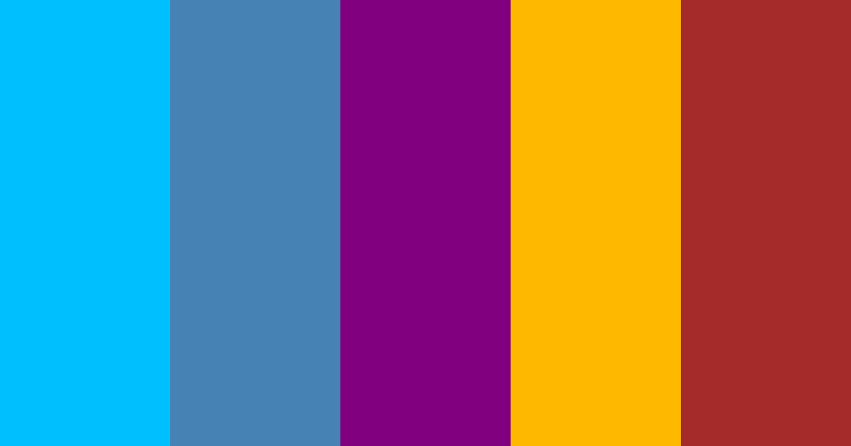 Download summer y2k deep gold crimson color palette PNG image (landscape)