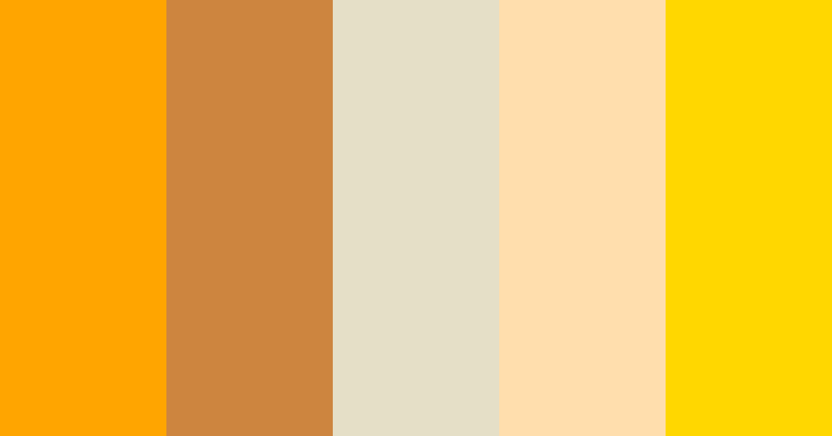 Download sole autunno beige pesca color palette PNG image (landscape)