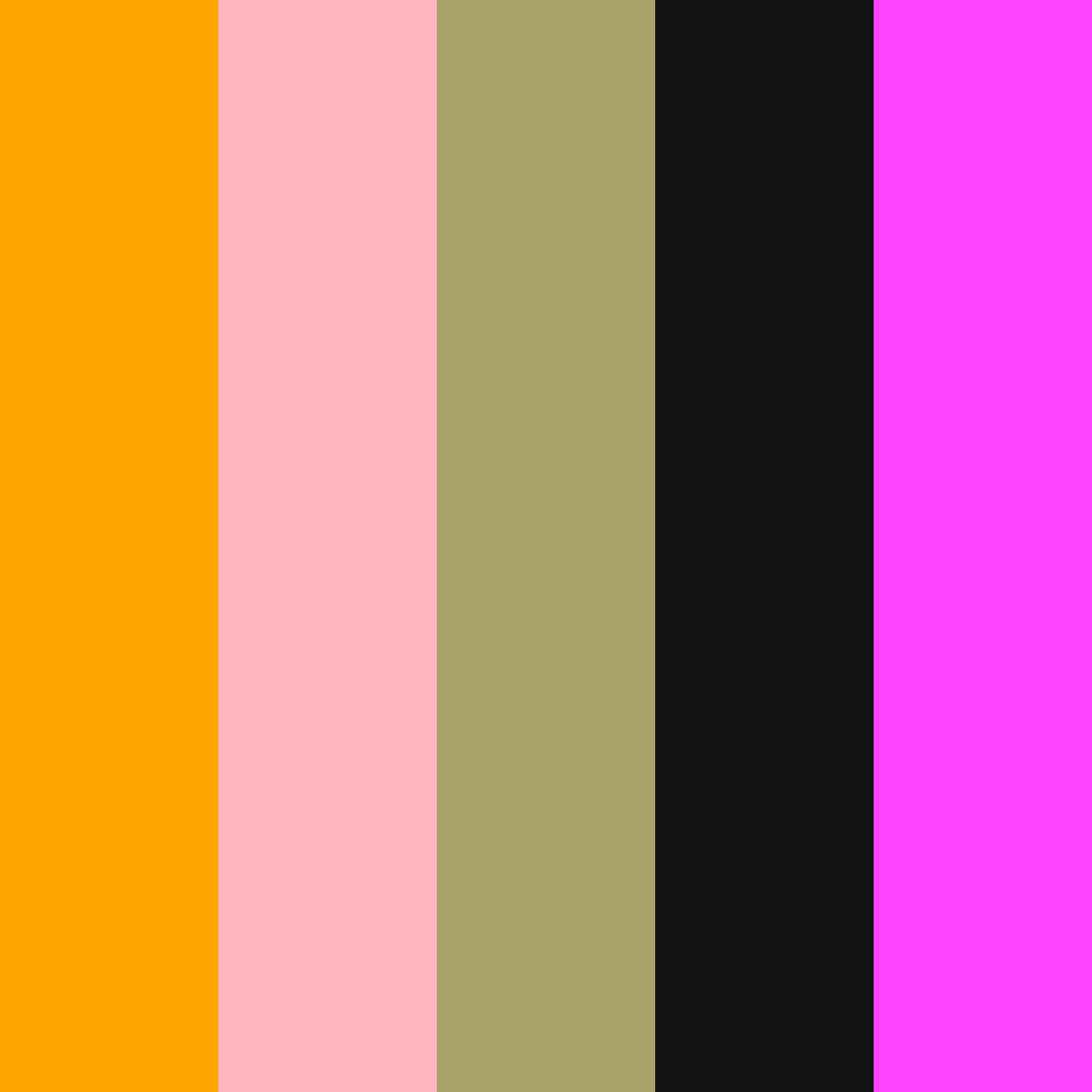 Download sole primavera salvia nero fucsia avorio color palette PNG image (square)