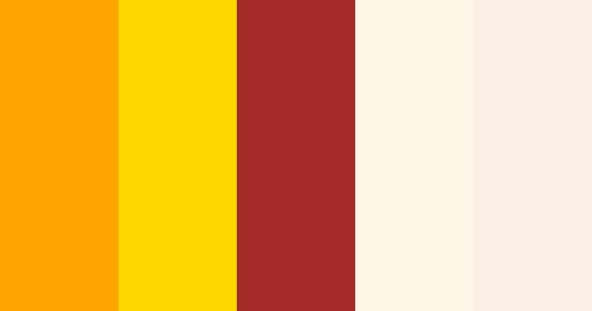 Download sun sunset crimson soft cream color palette PNG image (landscape)