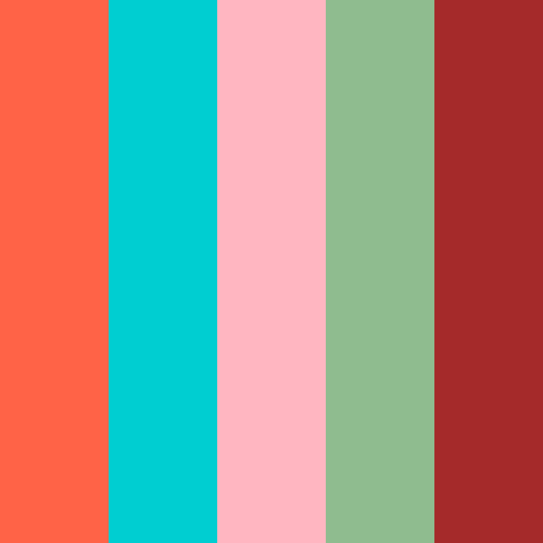 Download girasole acqua primavera menta cremisi nero arancio profondo color palette PNG image (square)